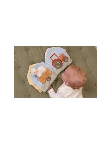 Livre d’activités en tissu Farm – Little Dutch | Jouet éducatif bébé