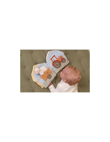 Livre d’activités en tissu Farm – Little Dutch | Jouet éducatif bébé