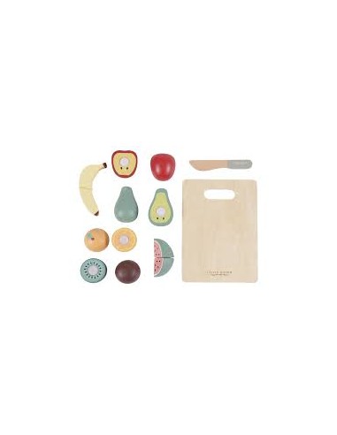 Fruits à découper – Little Dutch | Jouet éducatif cuisine enfant