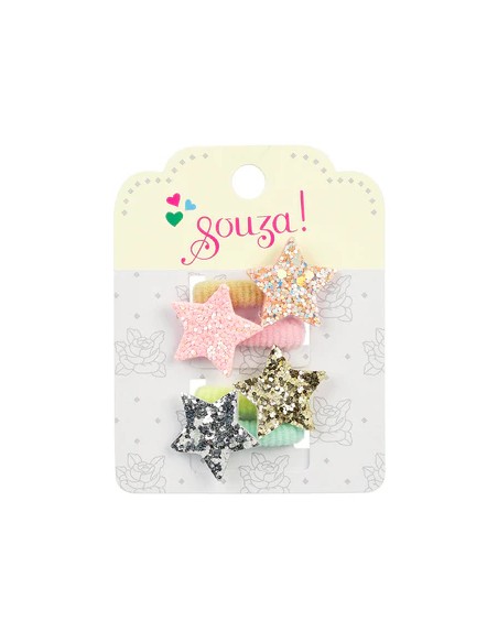 Élastiques Étoile Angélique – Souza for Kids | Accessoires cheveux scintillants enfant