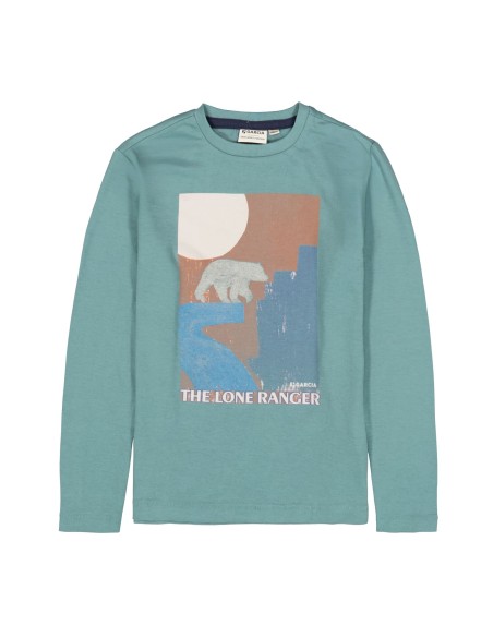 T-shirt a manches kelp - Garcia