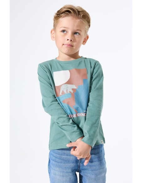 T-shirt a manches kelp - Garcia