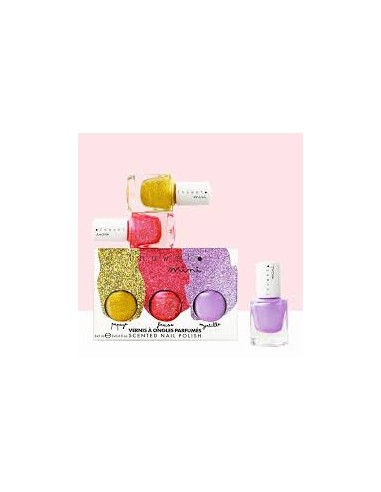 Trio Box Vernis – Inuwet | Coffret 3 mini vernis colorés pour enfants