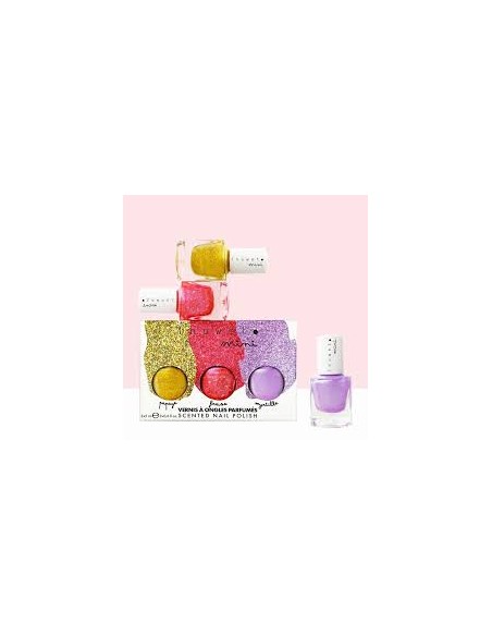 Trio Box Vernis – Inuwet | Coffret 3 mini vernis colorés pour enfants