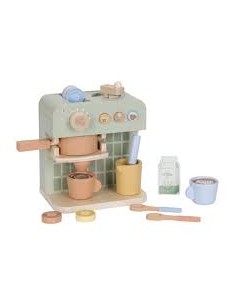 Machine à café en bois Little Dutch– Jouet pour petits baristas | Jeu d’imitation café et thé 2