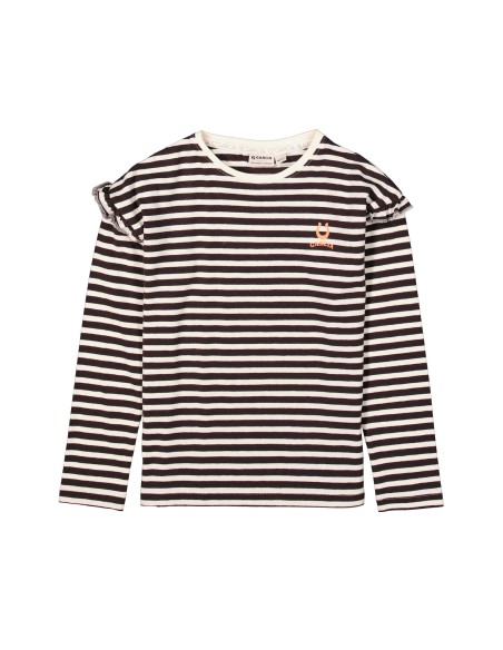T-shirt a manches rayures - Garcia