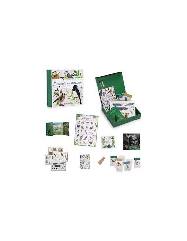 Coffret pédagogique “À la découverte des oiseaux” – Moulin Roty