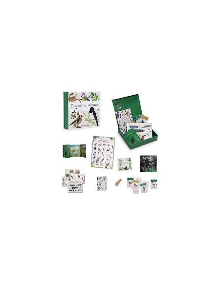 Coffret pédagogique “À la découverte des oiseaux” – Moulin Roty