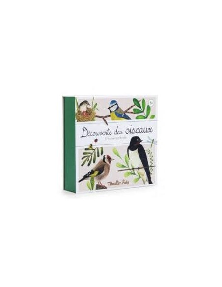 Coffret pédagogique “À la découverte des oiseaux” – Moulin Roty