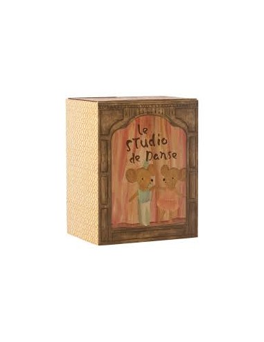 Studio de Danse Maileg – Petite Sœur & Petit Frère | Coffret Danse