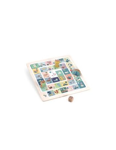 Coffret Multi-Jeux en Bois – Animaux – Sarah Betz | 4 Jeux Éducatifs et Ludiques dès 2 Ans