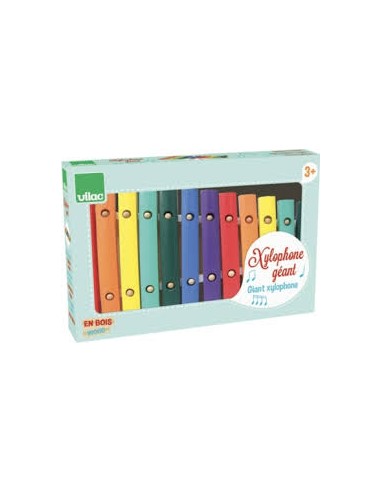 Xylophone en Bois et Métal – Jouet Musical Éducatif pour Enfants dès 18 Mois