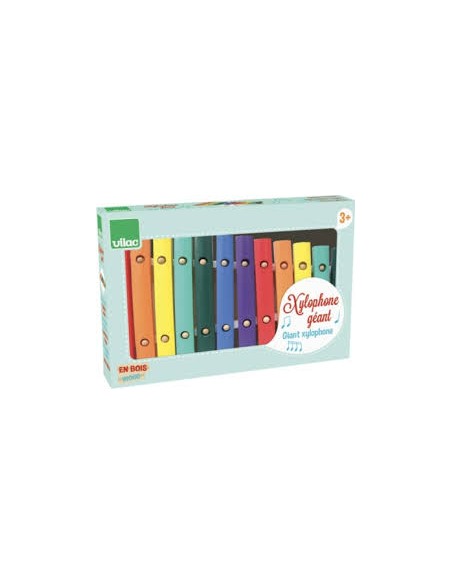 Xylophone en Bois et Métal – Jouet Musical Éducatif pour Enfants dès 18 Mois