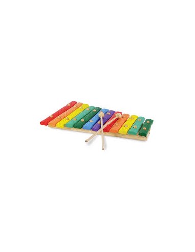 Xylophone en Bois et Métal – Jouet Musical Éducatif pour Enfants dès 18 Mois