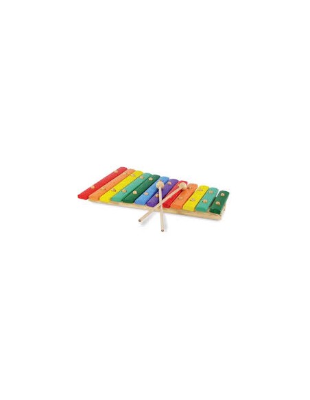 Xylophone en Bois et Métal – Jouet Musical Éducatif pour Enfants dès 18 Mois