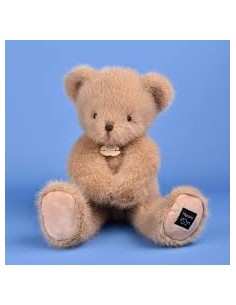 Ours Clémentin Miel amande 60 cm  Histoire d'ours – Peluche Douce et Réconfortante 2
