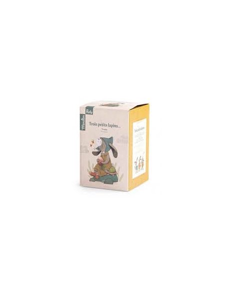 Tirelire Lapin – Trois Petits Lapins | Moulin Roty