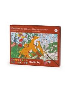 Peintures au numéro Le jardinier - Moulin Roty