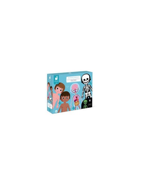 Puzzle éducatif le corps humain - Janod