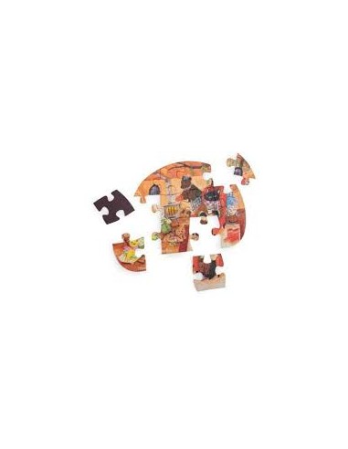 Coffret 4 Puzzles 12 pièces – Les Minouchkas – Moulin Roty