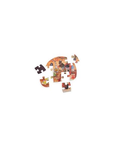 Coffret 4 Puzzles 12 pièces – Les Minouchkas – Moulin Roty