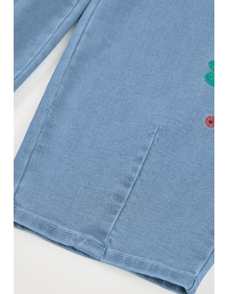 Jeans maille pour fille - Boboli