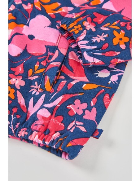 Veste en molleton fleurs pour fille - Boboli