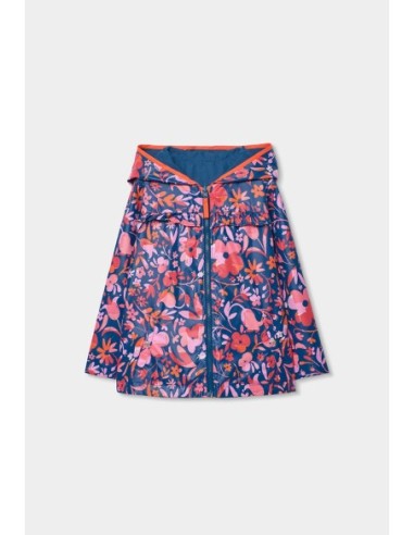 Parka réversible fleurs pour fille - Boboli