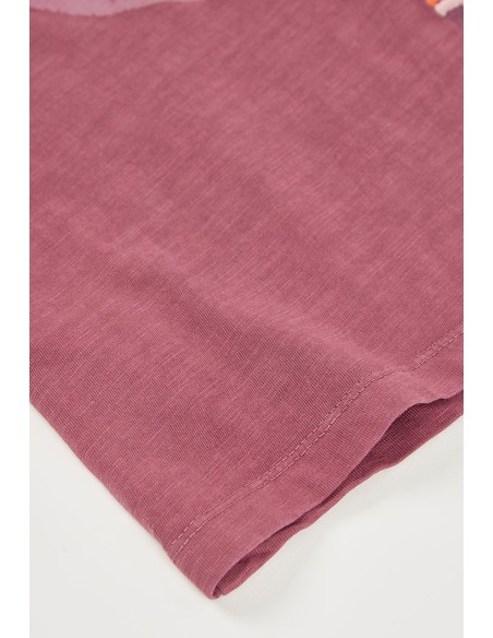 T-Shirt tricot flame pour fille - Boboli
