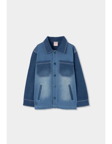 Chemise jean maille pour garçon - Boboli