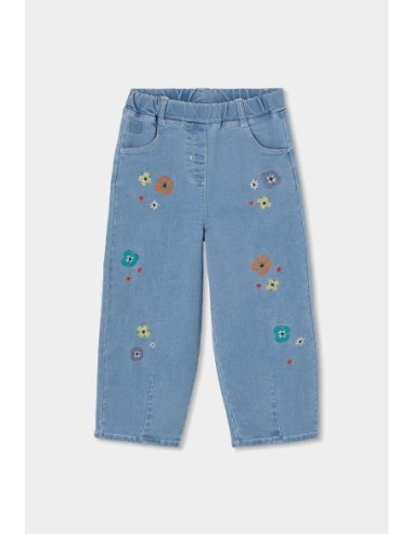 Jeans maille pour fille - Boboli