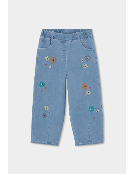 Jeans maille pour fille - Boboli