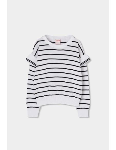 Pull à rayures pour fille - Boboli