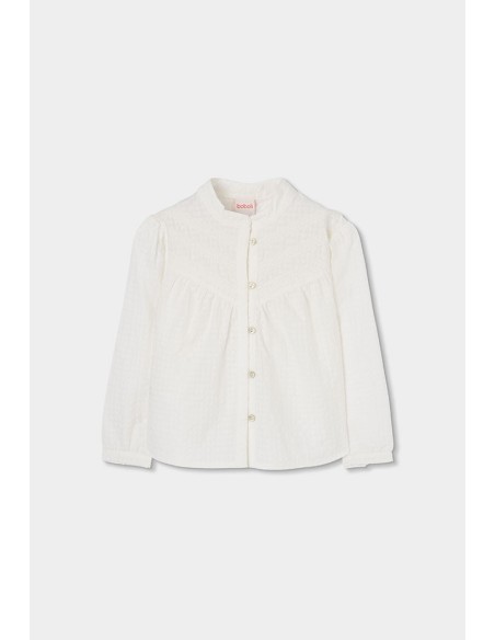 Chemise en batiste fantasie pour fille - Boboli