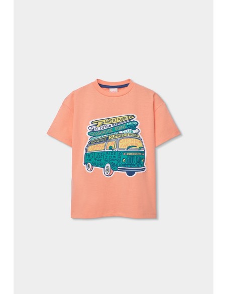 T-Shirt tricot teinte pour garçon - Boboli