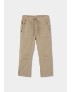 Pantalon en toile gabardine stretch pour garçon - Boboli