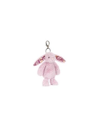 Thistlepop blossom bunny bag charm - Jellycat