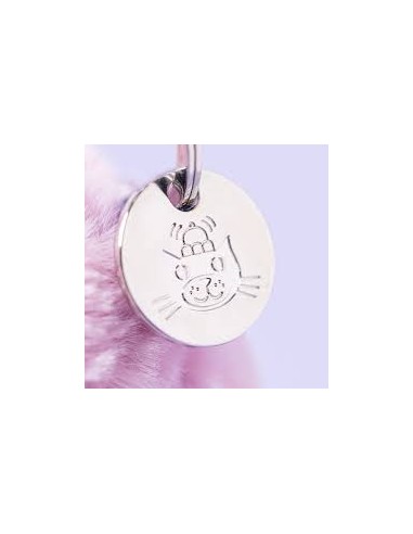 Thistlepop blossom bunny bag charm - Jellycat