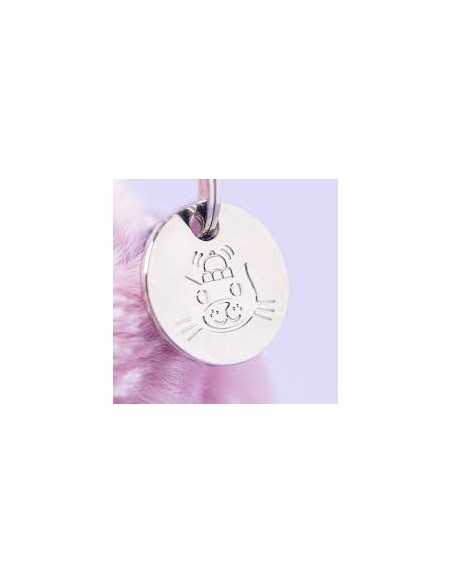 Thistlepop blossom bunny bag charm - Jellycat
