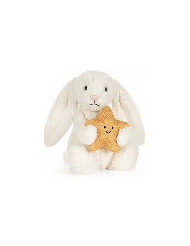 Peluche cream bunny with star - Jellycat