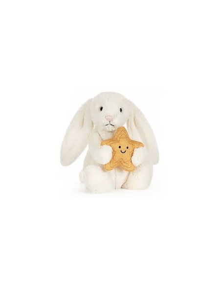 Peluche cream bunny with star - Jellycat