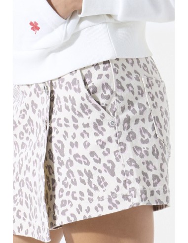 Jupe short leopard - Garcia