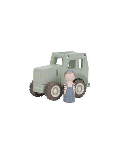 Tracteur en bois avec figurine - Little Dutch