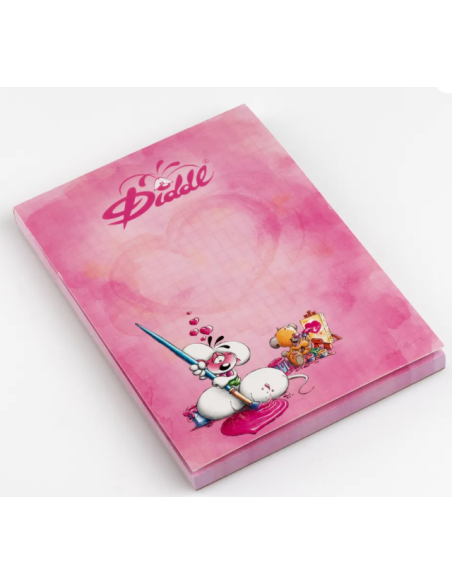 Bloc parfumé A6 Diddl & Pimboli Rose - Diddl is back