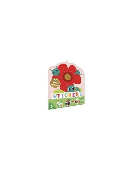 100 Grands stickers petites bêtes - Janod