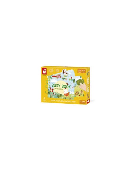 Busy book theme de la ferme - Janod