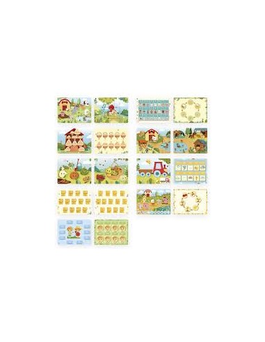 Busy book theme de la ferme - Janod