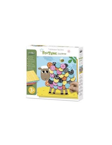 Feutrine à la ferme - Crea lign'