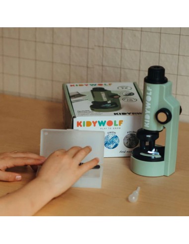 Microscope portable vert - Kidywolf