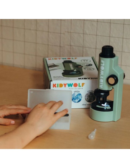 Microscope portable vert - Kidywolf
